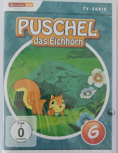 Puschel das eichhorn dvd neu - puschel,