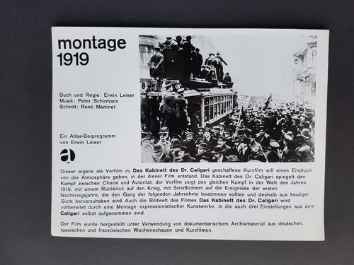 Kino aushangfoto 1x - 1x, montage